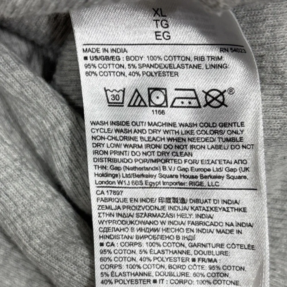 Banana Republic Men XL Gray Waffle Knit Henley Hoodie Sweatshirt Holiday 2015